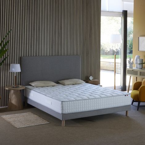 Matelas ressorts ensachés 7 zones COSMOS Face Hiver/Eté 140 x 200 (1/5)