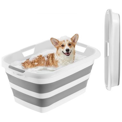 Vasca da Bagno per Animali Domestici, Vasca Pieghevole per Cani (1/5)