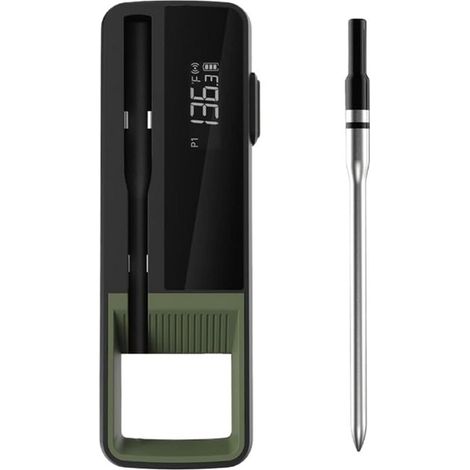 Kabelloses Grillthermometer – Fleischthermometer mit App – Ofenthermometer – Grillgerät (1/5)