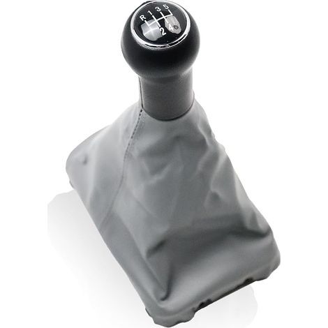 Pomello del cambio manuale a 5 marce per VW Beetle Cabriolet 1998-2010 Pomello del cambio manuale Leva del cambio Coperchio laterale Grigio (1/5)