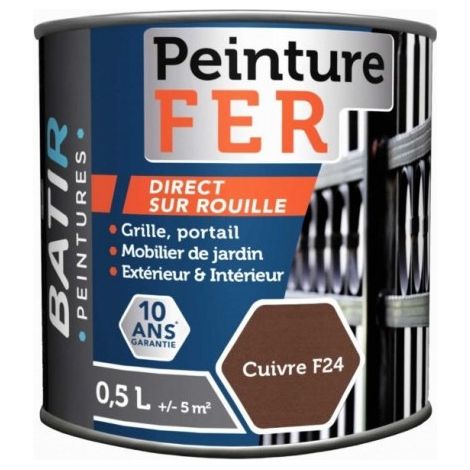 Pintura para hierro forjado Batir 2.5 litros Gris - Batir (1/2)