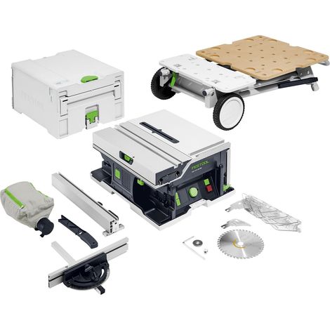 Festool – Scie circulaire sur table sans fil 2x18V – Moteur EC-TEC 6800 tr/min – Coupes jusqu'à 280 mm – Précision numérique – 577371