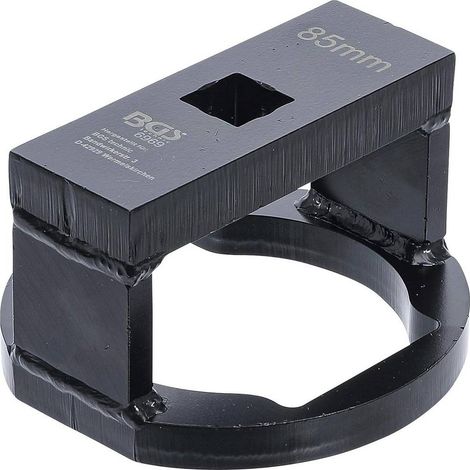 Clé de Boulon pour Bouchon d'Essieu Avant BPW 13 t - 85 mm Précision et Robustesse, Acier, Pro - D-Work (1/5)