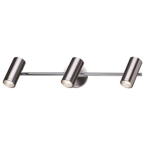 Dachleiste 3 Lichter GU10 Nickel Satin GSC 0705205