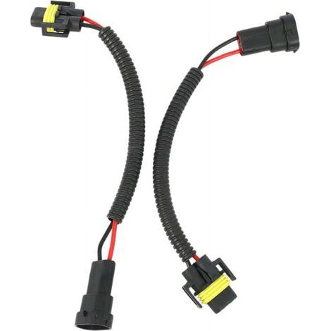 Stück 9006 auf H11 H8 Umrüststecker für Nebelscheinwerfer. Kabelbaum. Stecker.
