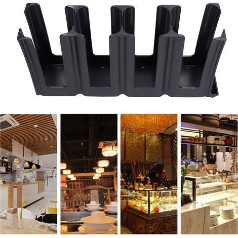 4-Fächer-Einwegbecherspender – Organizer-Halter für Kaffee, Milch, Tee – Gastronomieausstattung (1/5)