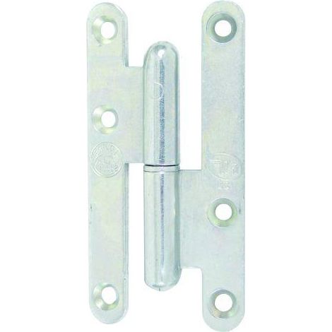 Jardinier Massard Loutre Sedan® Holzscharniere Zinkstahl 140x70 mm