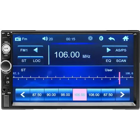 Autoradio, connettività Bluetooth, touchscreen da 7 pollici (1/2)