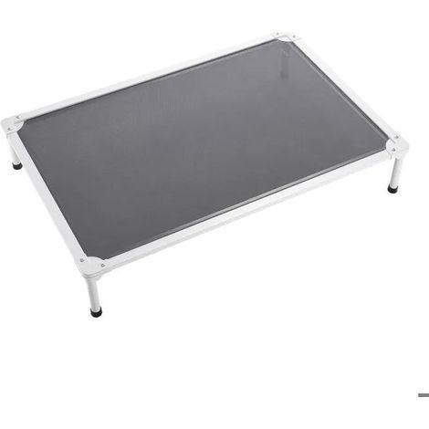 XL Lit surélevé pour chiens et chats, couchage respirant pour intérieur et extérieur, jusqu’à 50 kg (1/5)