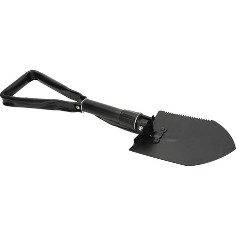 Pelle pliante portable multifonctionnelle, outil de tranchée pliable, grande taille pour le camping, les loisirs, l'escalade et les travaux agricoles de week-end. (1/5)