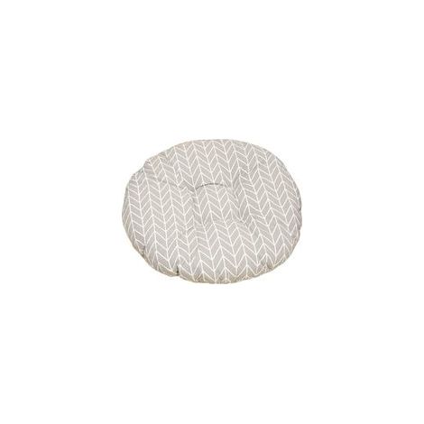 Coussin de chaise rond et confortable pour le bureau, environ 40 x 40 x 5 cm (1/5)
