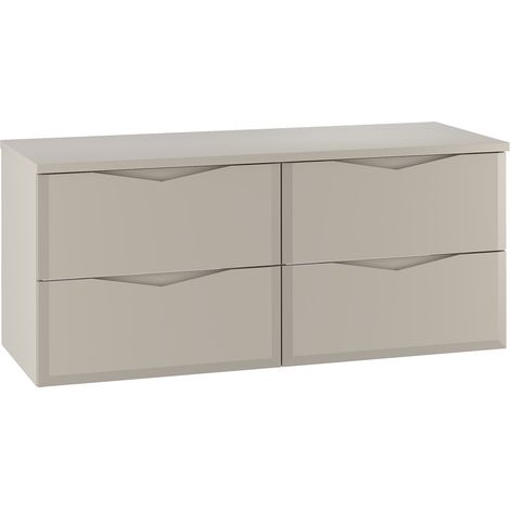 Mobile bagno senza lavabo Ellie cachemire 120cm