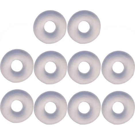 10 disques de cicatrisation anti-hyperplasie pour piercing, anneau de fixation en silicone - C (1/5)