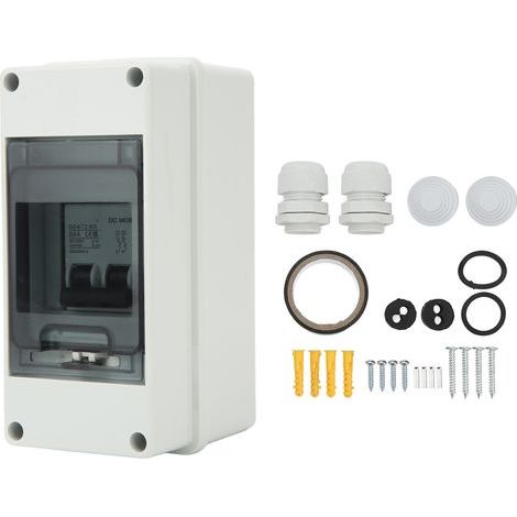 Mini-2P-Leistungsschalter DZ47Z 63 32A wasserdicht 4000A Abschaltvermögen Gleichstrom-Leistungsschalter 1000V (1/5)