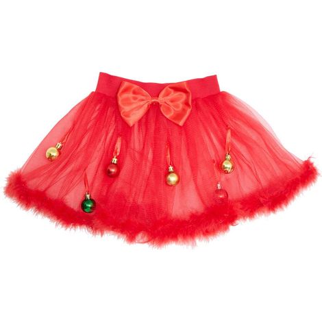 Gonna natalizia da bambina verde e rossa - Feeric lights & christmas (1/5)