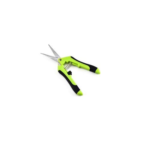 Sécateur de Jardin, Professionnel Ciseaux de Jardinage, Pointe Haute Secateur Précision, Sécateur Lame Droite Inoxydable, Main pour Bonsaï, Poignées à Ressort (1 PC) (1/5)
