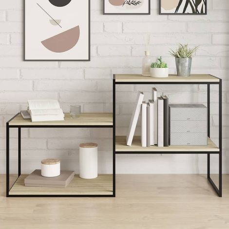 Bücherregal-Bretter 8 Stk. Sonoma-Eiche 60x50x1,5 cm (1/5)