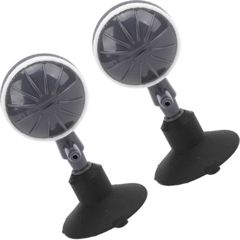 Diffuseur à bulles en pierre avec pompe à air et ventouses pour aquarium hydroponique et bassin à poissons (1/5)