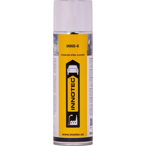 Limpiador acero inoxidable, cromo, aluminio, Inno-X, 500 ml, abrillantador (1/5)
