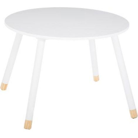 Table d'Appoint Design Enfant Douceur 60cm Blanc