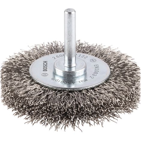 Bosch Brushing PRO Stainless Steel clean Wire Wheel Straight Shank 70 x 0.3mm