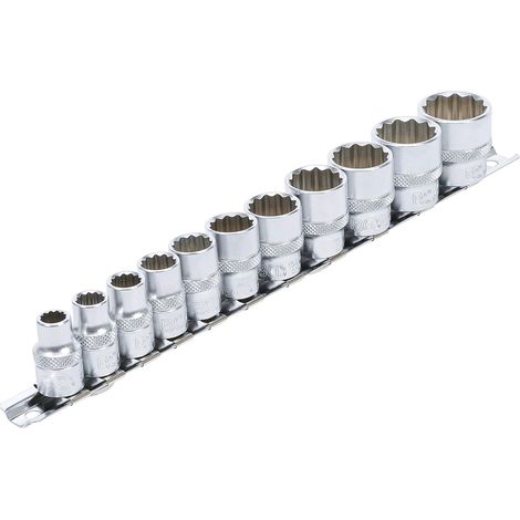 Set di bussole BGS Technic Socket Set cromato 11 pezzi (1/5)