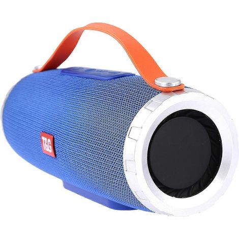 Enceinte stéréo portable sans fil Bluetooth V4.2 T&G TG109 avec poignée, microphone intégré, prise en charge des appels mains libres, carte TF, entrée AUX et radio FM. (1/4)