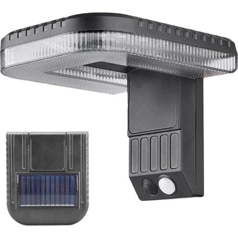 Luminaire Solaire Murale - Lampadaire Solaire Étanche avec Capteur de (1/5)