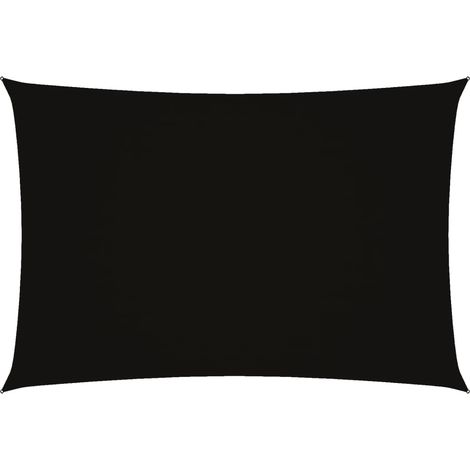 Maison Exclusive - Parasole a Vela Oxford Rettangolare 3x5 m Nero