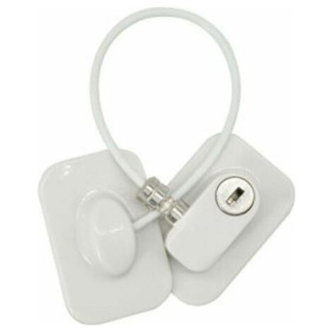 Verrou de réfrigérateur à clés, sécurité enfant pour réfrigérateur, porte, tiroir, fenêtre