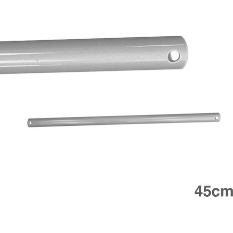 Tube remplacement edm chrome 45 cm ventilateur (1/3)