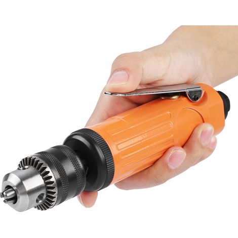 Perceuse pneumatique droite à air comprimé KP556 3/8 pouces, outil de perçage haute vitesse 1800 tr/min, raccord fileté, pour atelier (1/5)