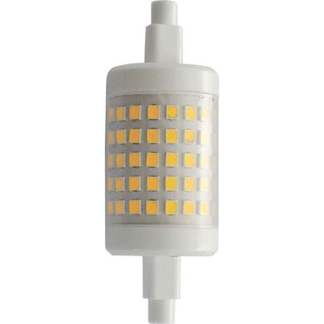 Ampoule LED R7S 78mm 7W SMD 360° - Blanc Chaud 2300K - 3500K - SILAMP (1/2)