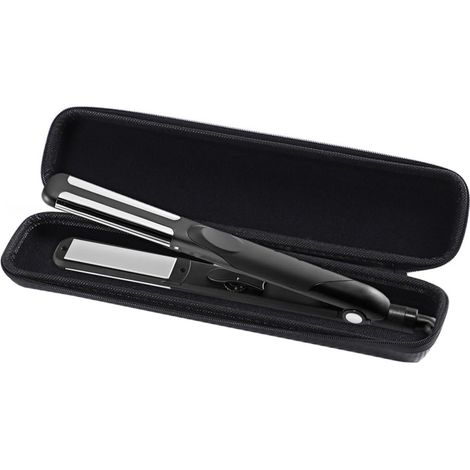Housse Transport Lisseur À Cheveux 13.39 X 3.15 X 1.77 Pouces Pochette Zippée Anti-Poussière Et Anti-Rayures pour Fer À Lisser Boucleur Sac De Coiffure Léger pour Voyage (1/5)