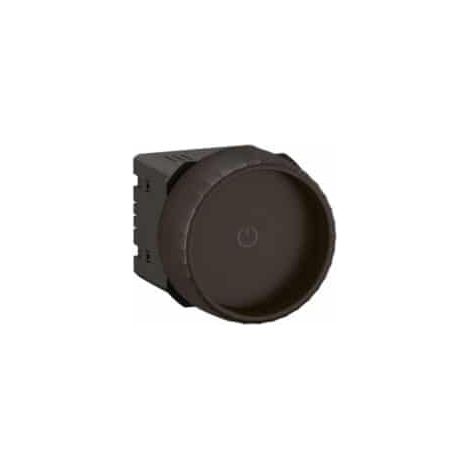 Legrand – Variateur de lumière complet CN0408 – Rotatif LED noir – Installation facile dans boîtiers 40 mm – Puissance max 200W