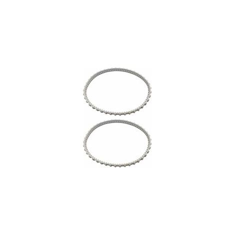 Lot de 2 courroies d'entraînement RCX23002 Aquavac Tiger Shark pour nettoyeur de piscine Hayward Aquavac Tiger Shark (plus et QC) et SharkVac (1/5)