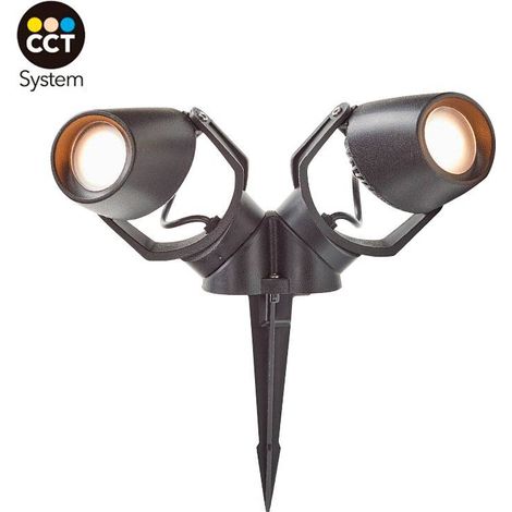 Foco LED Doble CCT Con Pincho FUMAGALLI MINITOMMY 2L GU10 7W (1/5)