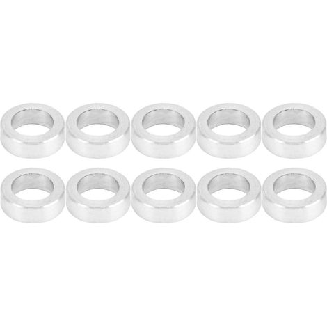 Distanzstück aus Aluminiumlegierung, zylindrische Dichtung, Abstandshalter, Außendurchmesser 6 mm, Länge 2 mm