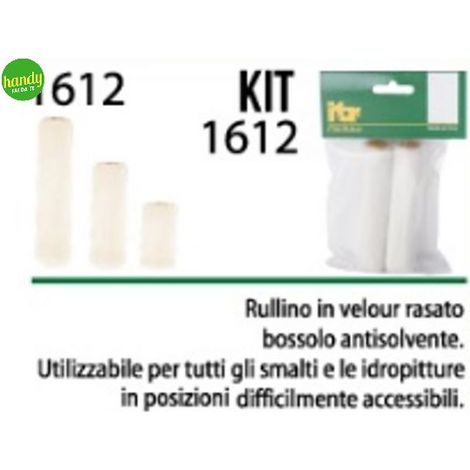 Rullino Italrulli velour rasato misura 10