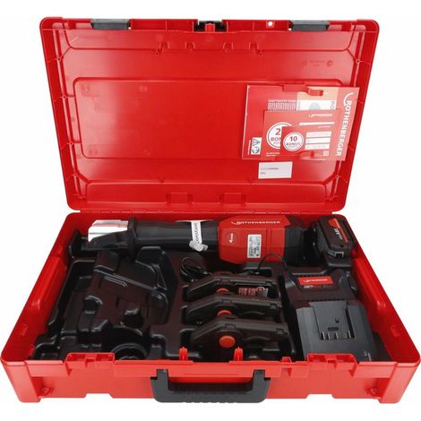 Sertisseuse à batterie ROTHENBERGER ROMAX 4000 – Force de pression 32-34 kN – Pour raccords M15-22-28mm – 4 Ah – 1000004174