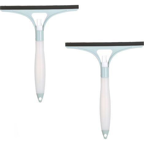 (2x Raclette de Nettoyage avec Pulvérisateur Intégré - Nettoyage Vitres Polyvalent, Facile et Efficace - 30x24cm (1/5)