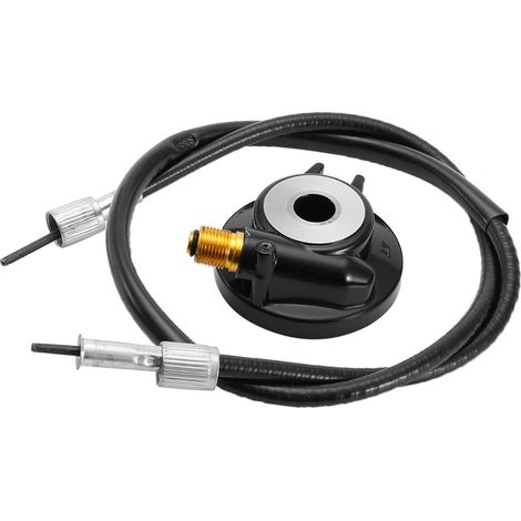 Pignon d'entraînement de compteur de vitesse 12mm avec câble pour scooters GY6 50cc 150cc (1/2)