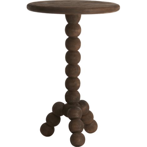 Tavolo Light & Living VEGLIO in legno opaco marrone scuro – (1/4)