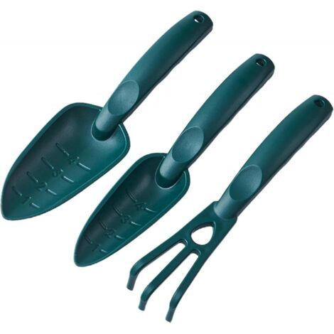 Ensemble d'outils de jardinage, 3 ordinateurs, ensemble d'appareils de culture ergonomiques, 3 instruments à main de culture multifonctionnels pour établir des fleurs, des légumes (1/5)