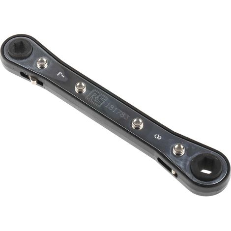 Clé à œillet à cliquet 7 x 8 mm RS PRO en Acier chrome vanadium ( Prix pour 1 ) (1/2)