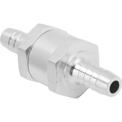 Clapet Anti-Retour Unidirectionnel Alliage Aluminium Universel Carburant Essence Gasoil Diesel Eau 8mm (1/5)