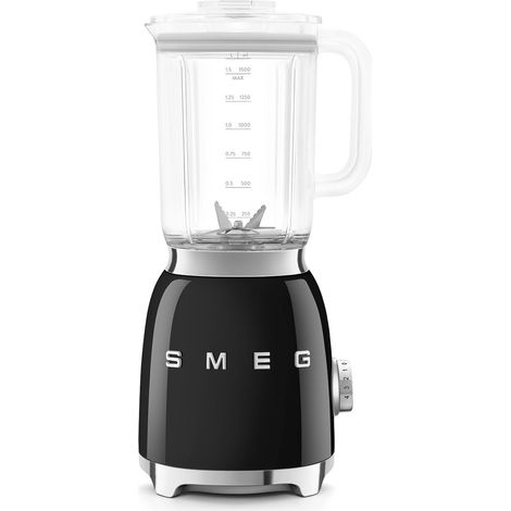 Smeg BLF03BLEU Mixer 1,5 l Tischplatten-Mixer 800 W Schwarz