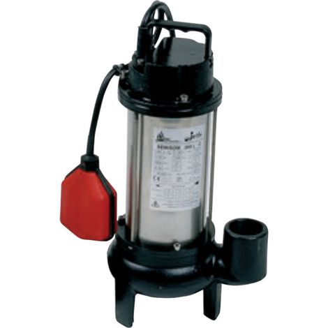 DAB – Pompe immergée SEMISOM265AUTV 0,55 kW – Débit de 1,8 à 12 m³/h – Monophasé 220V – Corps en fonte – Évacuation eaux usées solides jusqu'à 40 mm (1/2)