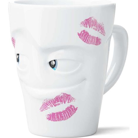 Tasse Tassen Bisou Movie Édition yeux bleus 350 ml