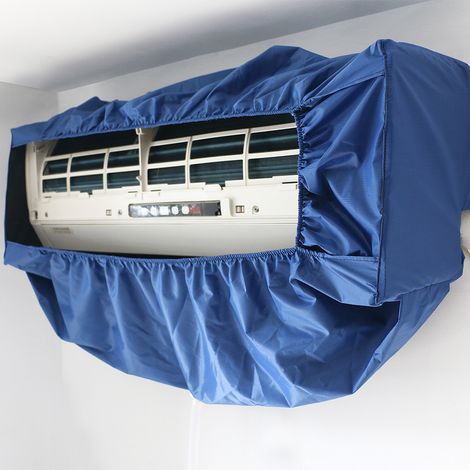 Housse de nettoyage pour climatiseur, outil étanche à la poussière et protecteur de nettoyage (1/5)